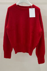 Winter Bloom Round Sweater