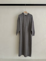 Soft Knit Hoodie Dress