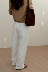 Curved Banding Pants