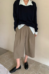 Twill Bermuda Pants