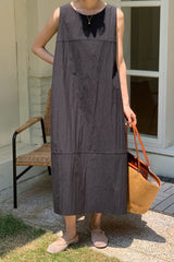 Crisp Sleeveless Dress