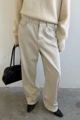 Warm Light Beige Denim