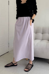 Jersey Span Maxi Skirt
