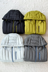 Lightweight Down Puffer Jacket, women's lightweight down hooded puffer jacket