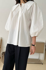 Volume Collar Blouse