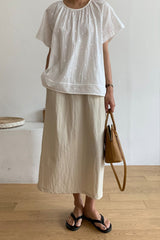 Lace Stitch Embroidered Blouse