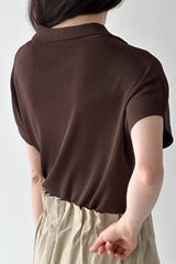 Viscose Collar Knit