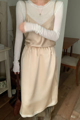 Satin Silky Dress