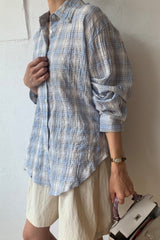 Double Gauze Check Shirt