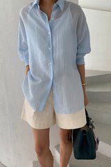 Sheer Stripe Shirt