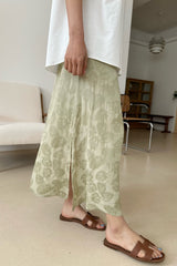 Viscose Leaf Skirt