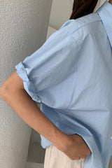 Twisted Rolle Up Shirt