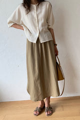 Tencel Linen Skirt