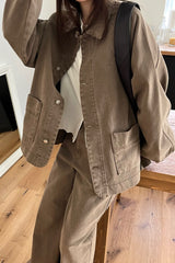 Vintage Washed Utility Jacket