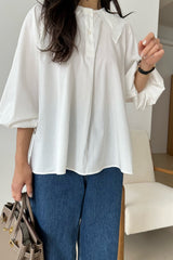 Cube Collar Blouse