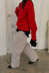 Winter Bloom Round Sweater