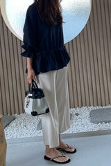 Mellow Waist Tie Blouse