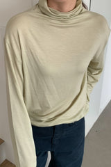 Tencel Turtleneck Tee