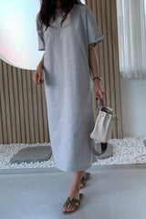 Pre-shrunk Maxi Tee Dress