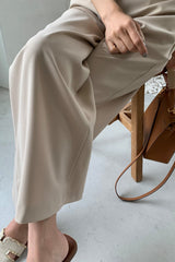 Straight-Leg Banding Trouser