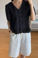 Broderie Anglaise Blouse