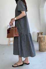 Check Square Dress