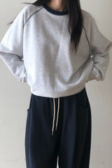 Contrast Stitch Sweatshirt