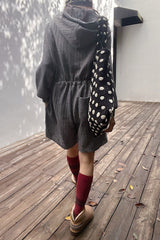 Cozy Hooded Romper