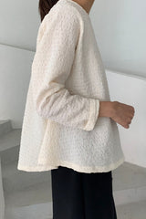Crinkle Ease Blouse