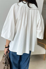 Cube Collar Blouse