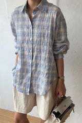 Double Gauze Check Shirt