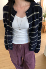 Margaret Stripe Cardigan