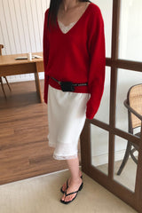 Jenna V Neck Knit