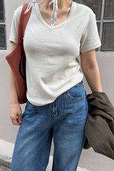 Essential V-Neck Span Tee