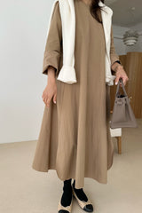 Warm Overfit Dress