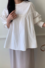 Effortless Volume Sleeve Blouse