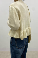 Peplum Knit Pullover