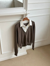 Mix Knit Shirt