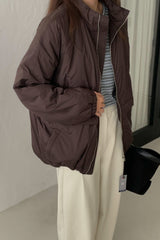 Thinsulate Jumper in Brown, Thinsulate padded jacket