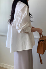 Effortless Volume Sleeve Blouse