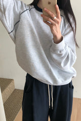Contrast Stitch Sweatshirt