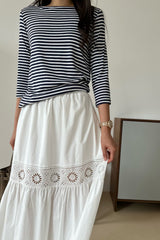 Stripe Lip Tee