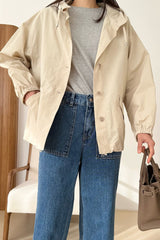 Spring Hooded Windbreaker