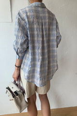 Double Gauze Check Shirt