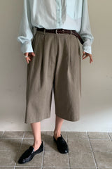 Twill Bermuda Pants