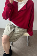 Button Round Knit