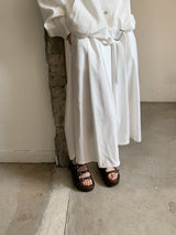 R841 Triple-Strap Platform Sandal