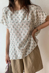 Floral Print Blouse