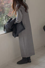 Soft Knit Hoodie Dress