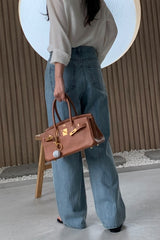 Vintage Stripe Straight Denim